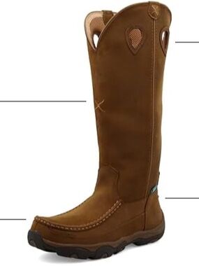Twisted X waterproof snake boots size12M